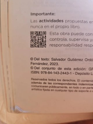 Lengua y Literatura, 4 ESO, Operación mundo