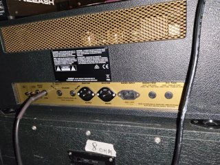 Marshall 1987x + Atenuador Bad Cat Unleash