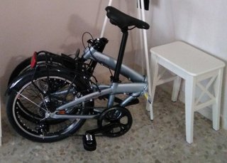 Bicicleta plegable CONOR Denver 20". Urbana
