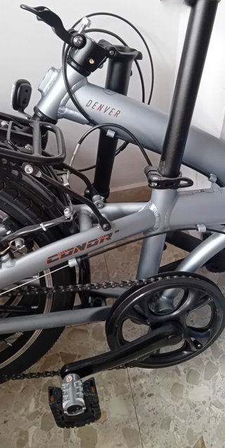 Bicicleta plegable CONOR Denver 20". Urbana