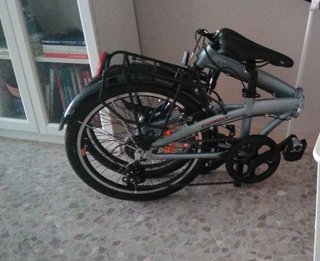Bicicleta plegable CONOR Denver 20". Urbana