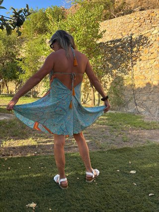 Vestido veraniego estampado
