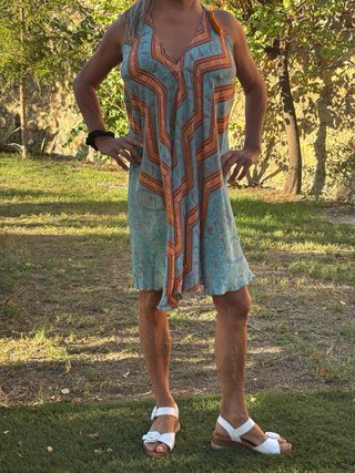 Vestido veraniego estampado