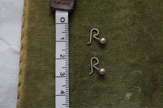 Pendientes plata bebé/niña