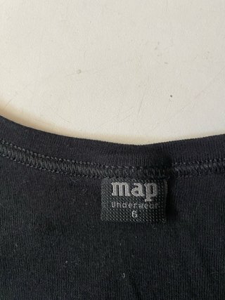 Gilet intimo uomo Map nero