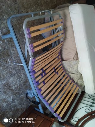 Juego de dos camas 90cm Articuladas Somier+Colchón