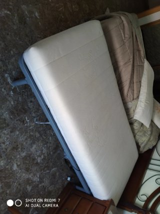 Juego de dos camas 90cm Articuladas Somier+Colchón