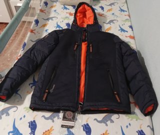 Chaqueta NORWAY Geographical azul marino. Talla L