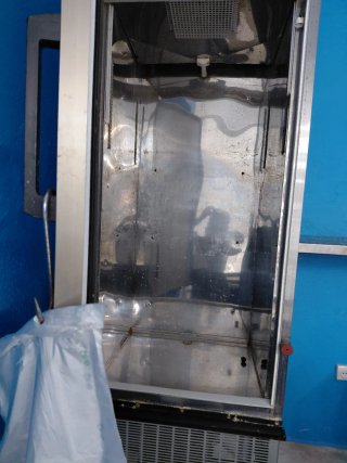 Armario Refrigerador Acero Inox 180x80