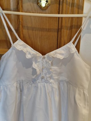 Vestido blanco niña 12