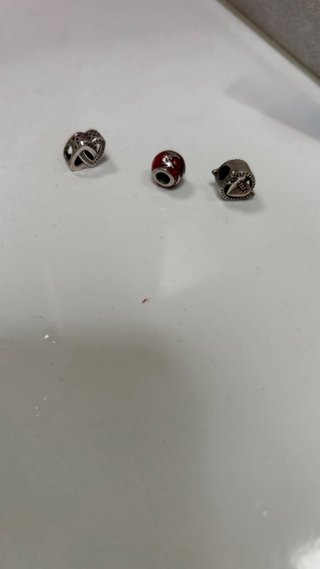 Lote 3 Charms Pandora Plata