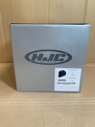 Casco Integral Moto HJC V10 Negro Talla L DEFECTO