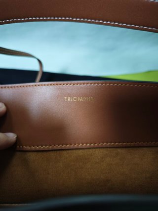 Borsa Celine Cubo Media Marrone e Oro