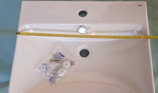 Lavabo Gala Emma 55x45cm Blanco