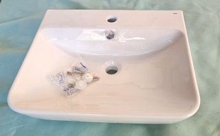 Lavabo Gala Emma 55x45cm Blanco