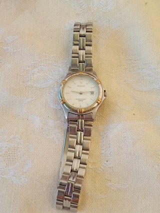 Orologio Seiko Uomo Oro Argento Water Resist 50M