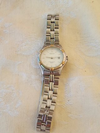 Orologio Seiko Uomo Oro Argento Water Resist 50M