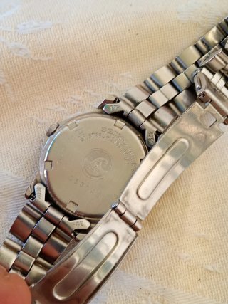 Orologio Seiko Uomo Oro Argento Water Resist 50M