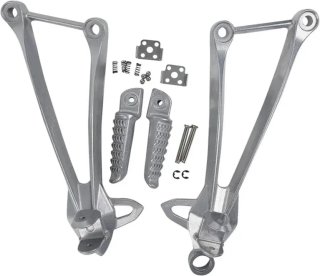 SOPORTE ESTRIBERAS TRASERAS KAWASAKI ZX6R ZX10R