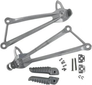 SOPORTE ESTRIBERAS TRASERAS KAWASAKI ZX6R ZX10R