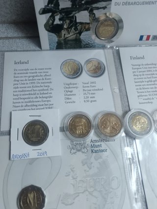 Coincard 2 euros varios países