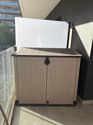 Armario Exterior Keter MIDI 800 Beige