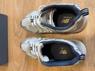 Deportivas New Balance plateadas