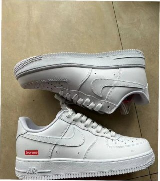 Nike Air Force 1 Low Supreme Blanco Talla 36