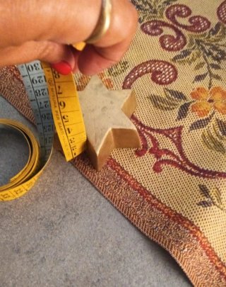 Portacandele a forma di stella