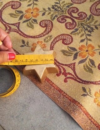 Portacandele a forma di stella