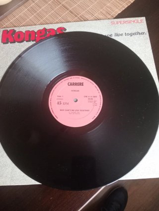 Vinilo Carrere Kongas The Fun Cry 45 RPM