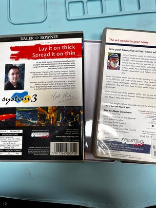 Dvd acuarelas y extras