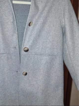 Chaqueta de abrigo  Zara gris Niña T.9