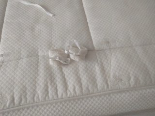 Traje de acristianar antiguo