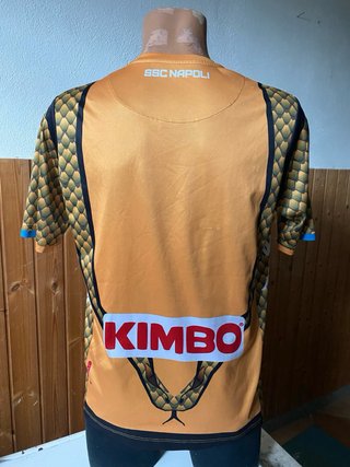 Maglia Kappa SSC Napoli Oro/Arancio