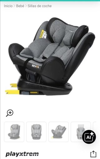 Silla de coche Playxtrem Revol