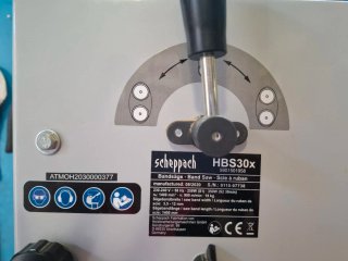 Sierra de cinta Scheppach HBS30