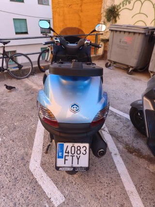 Piaggio 125 3 Ruedas Azul