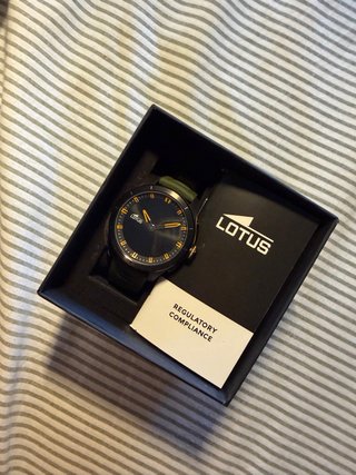 Reloj Lotus Connected Negro y Verde