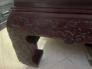 Cama Luohan China Madera Tallada