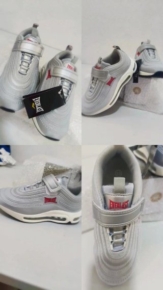 Scarpe Everlast Bambino Argento Rosso
