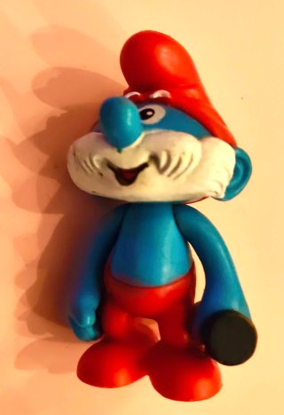 FIGURA PAPA PITUFO