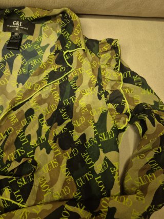 Chaqueta Guts and Love Camuflaje xs