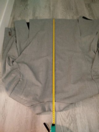 Blazer americana oversize Zara Gris Talla XL