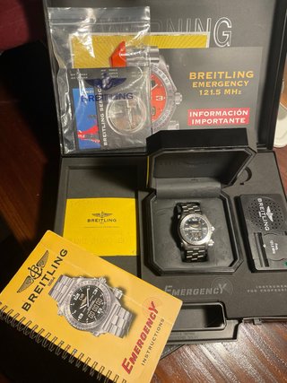 Reloj Breitling Emergency Titanio