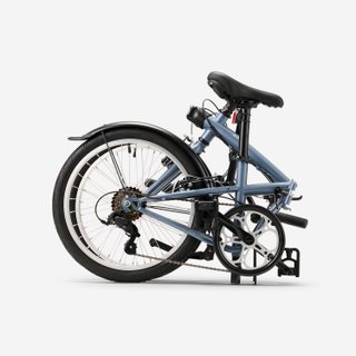 Bicicleta plegable 20 pulgadas 6V Tilt 120 gris