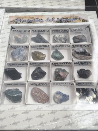 Collezione Minerali: Araconite, Rame, Ematite