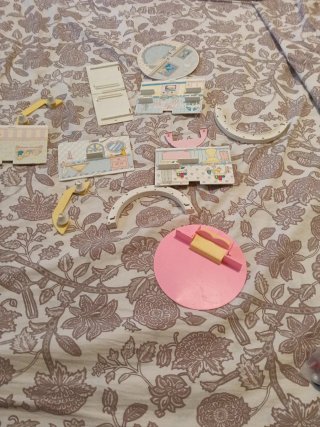 Piezas de casa de muñecas Pin y Pon Unidad lote 5