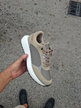 Scarpe uomo beige/marrone
