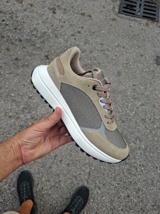 Scarpe uomo beige/marrone